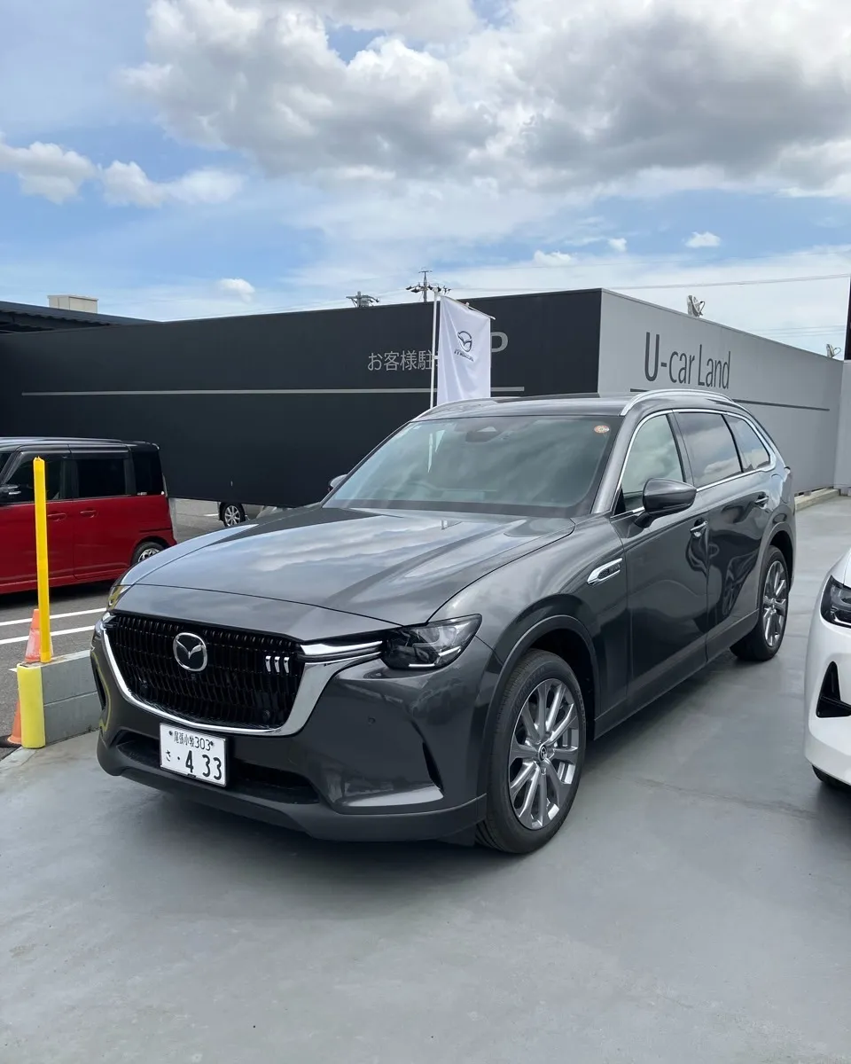 CX-80 純正オプション装着展示車、到着🚗✨