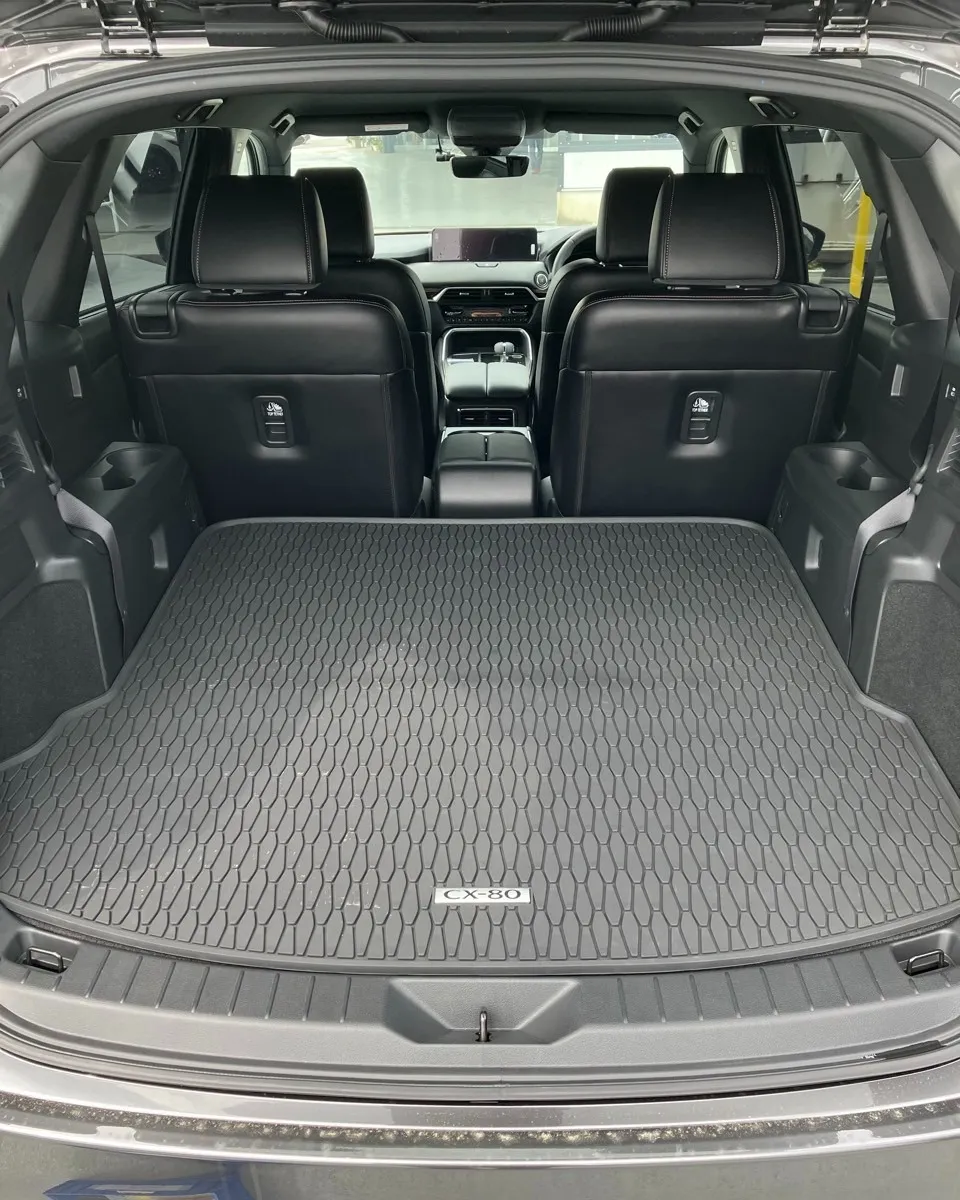 CX-80 純正オプション装着展示車、到着🚗✨