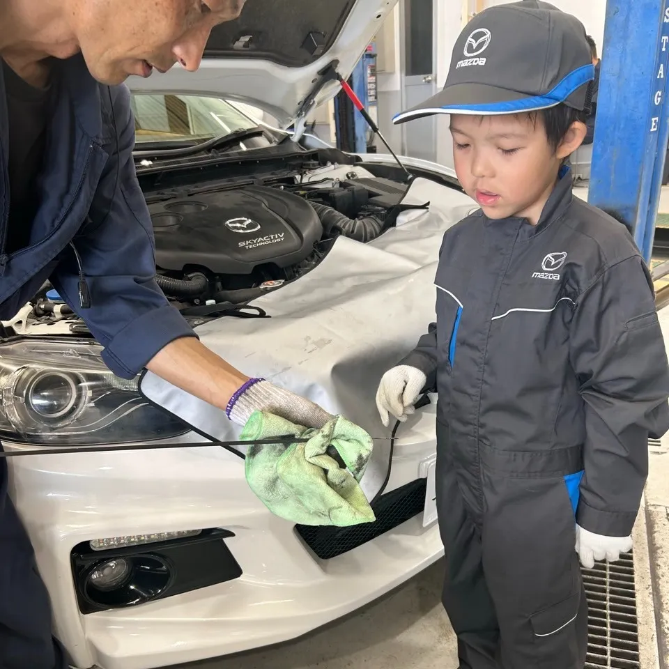 お子さま向けの「キッズ整備体験」！！！