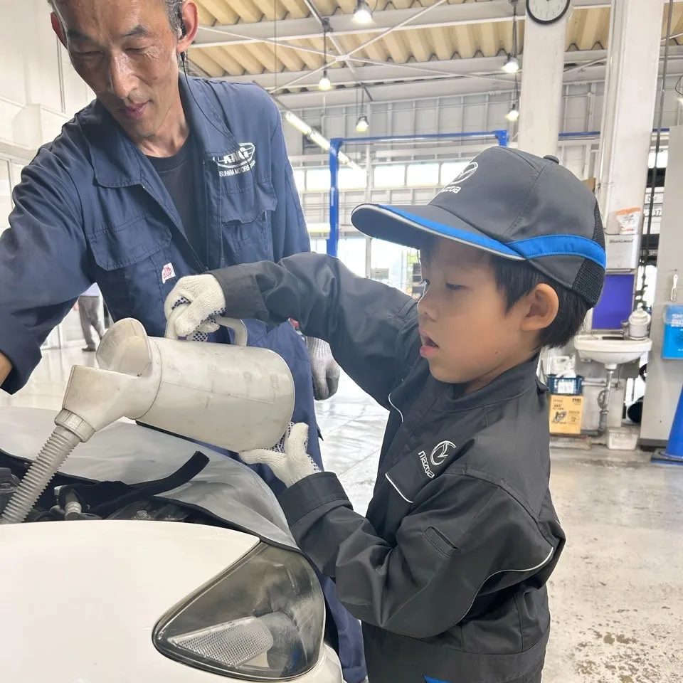 お子さま向けの「キッズ整備体験」！！！