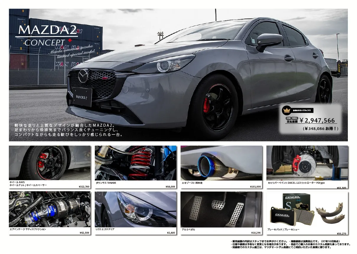 🚗💨 MAZDA2 CONCEPT＋ 第二弾 登場！