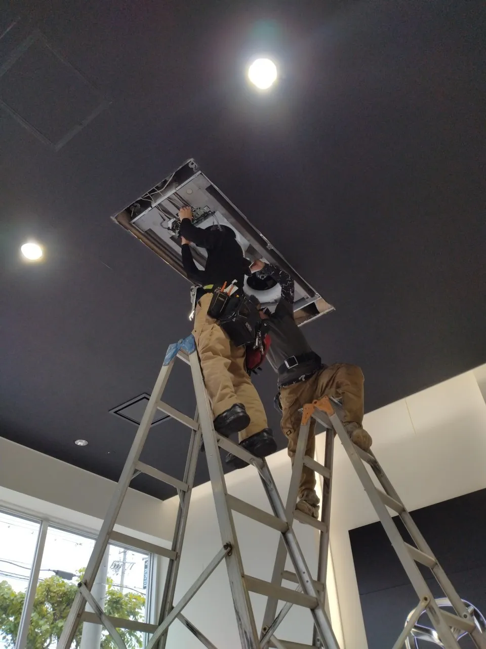 【ショールーム空調メンテナンス実施🛠️✨】